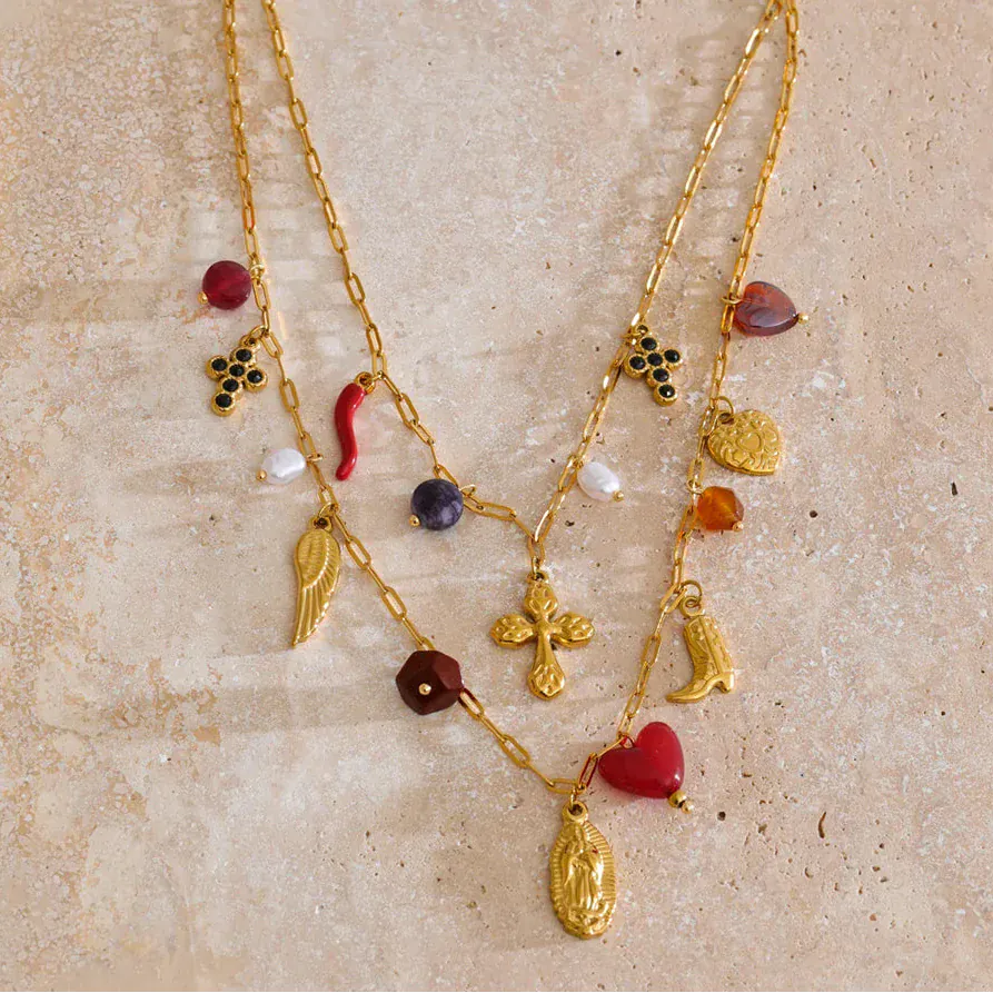 Double Collier Charms