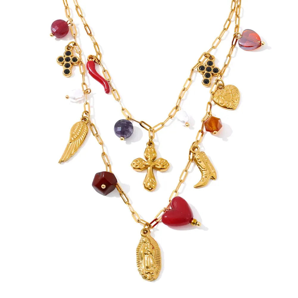 Double Collier Charms