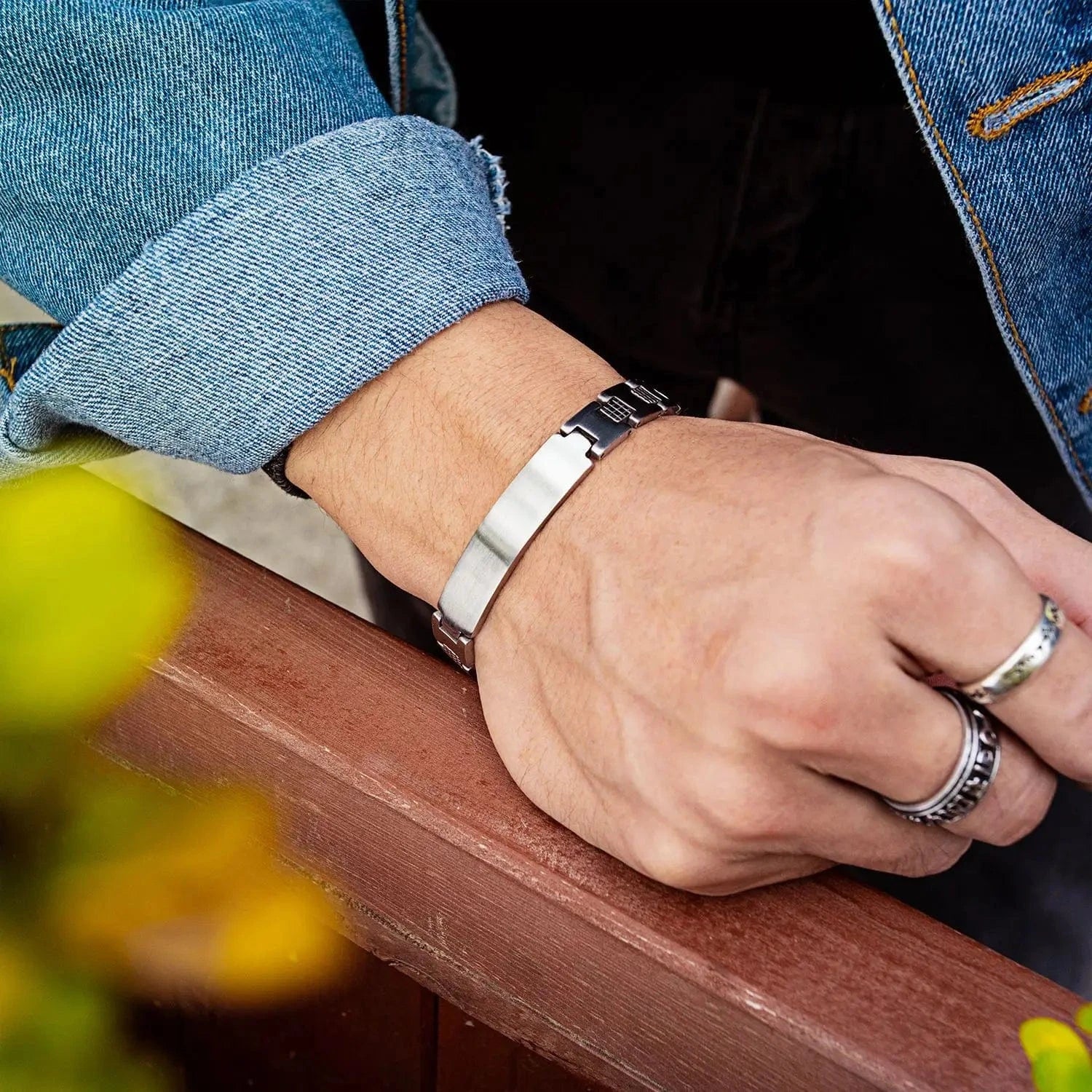 Gourmette Homme 21 cm