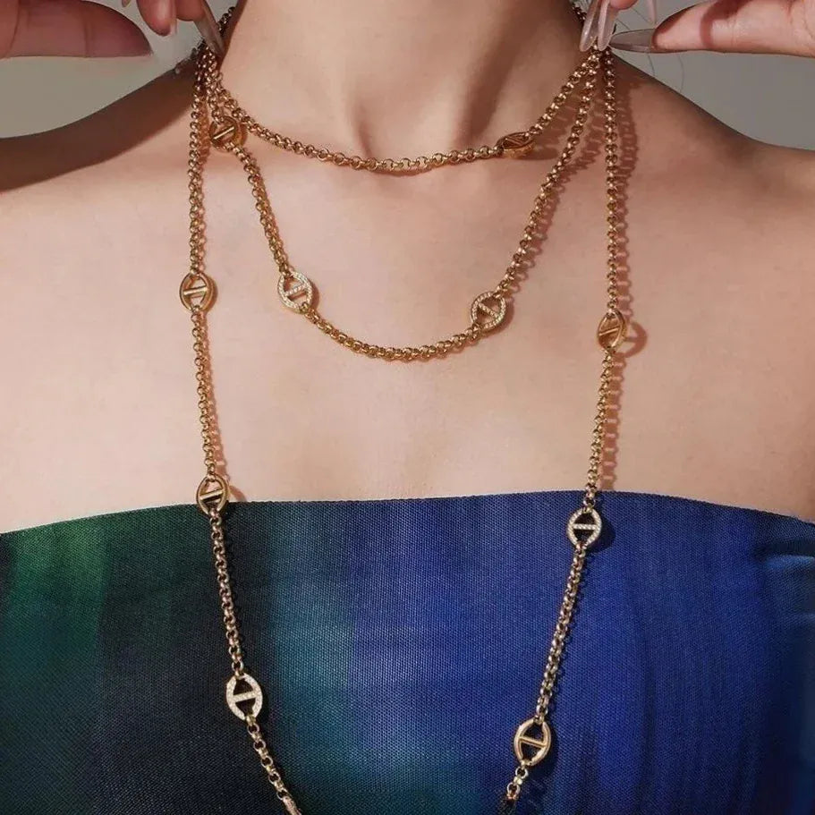 Graine de Café Collier Or