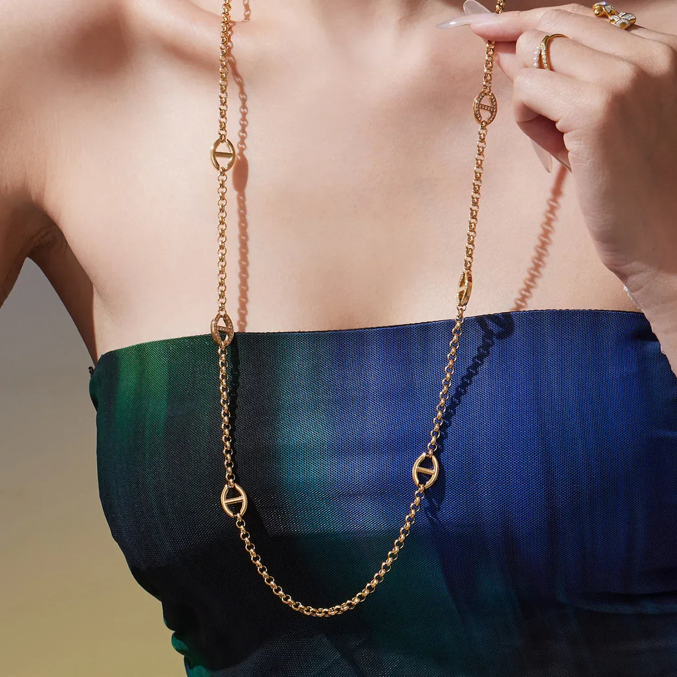 Graine de Café Collier Or