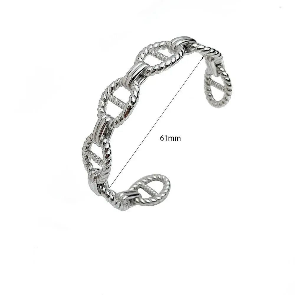 Jonc Maillon Grain de Café