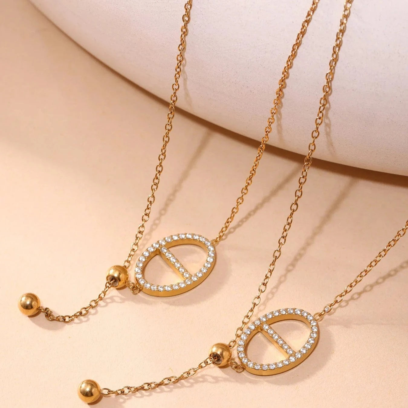 Pendentif Collier Grain de Café