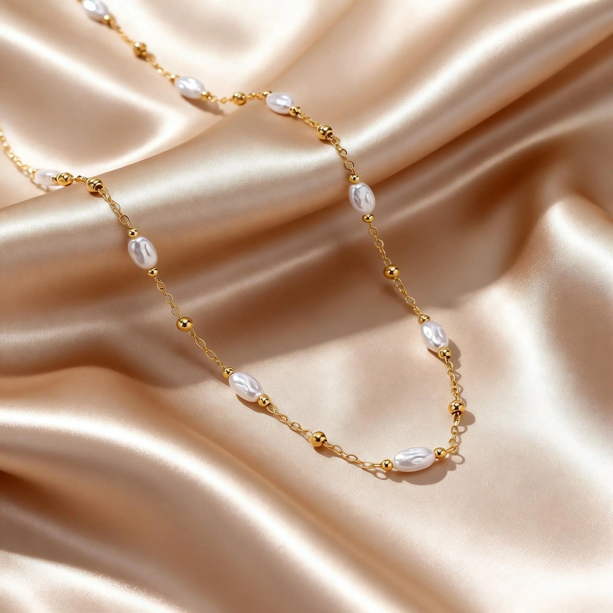 Sautoir Perle Ajustable