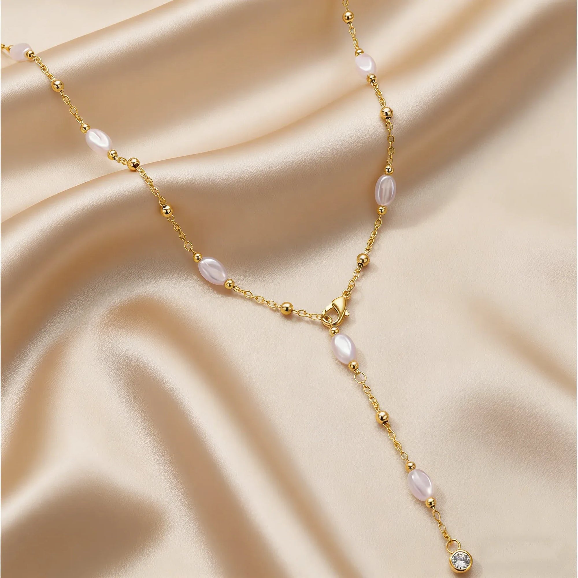 Sautoir Perle Ajustable