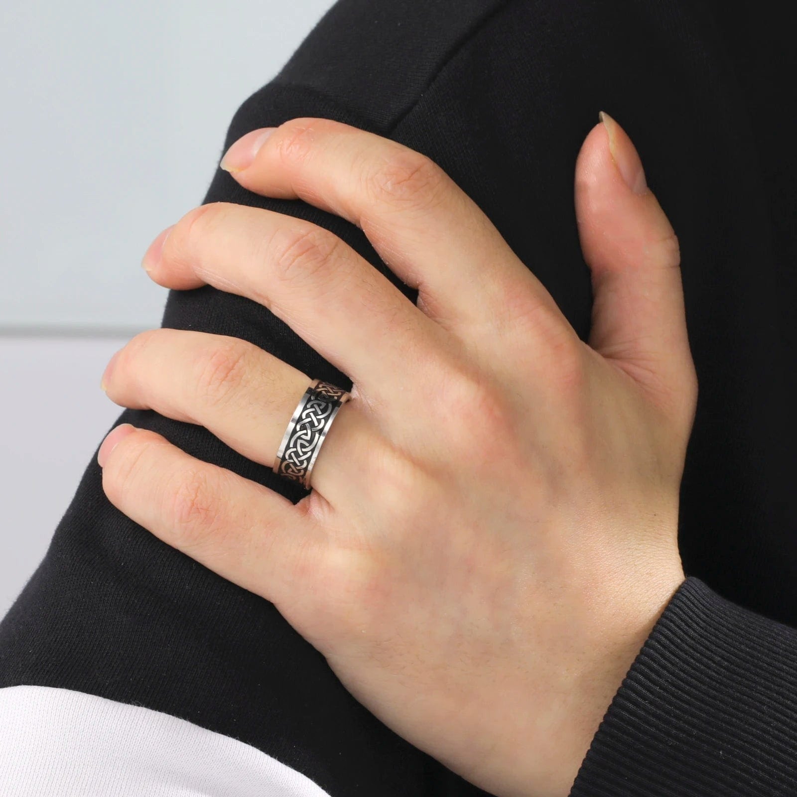 Bague celtique homme