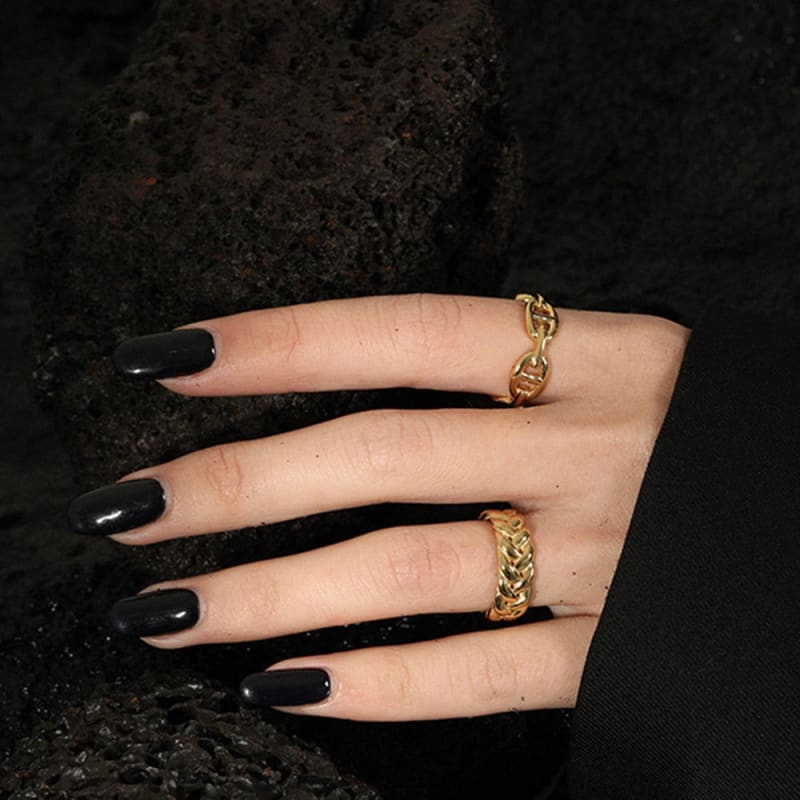 Bague chaine d'ancre