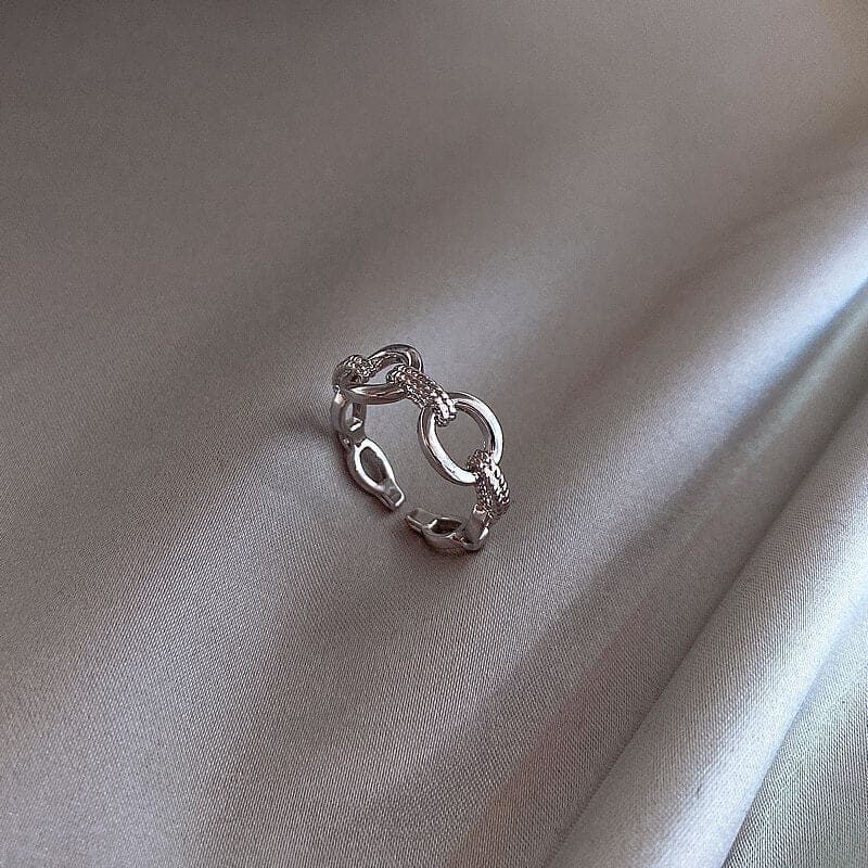 Bague chaine épaisse