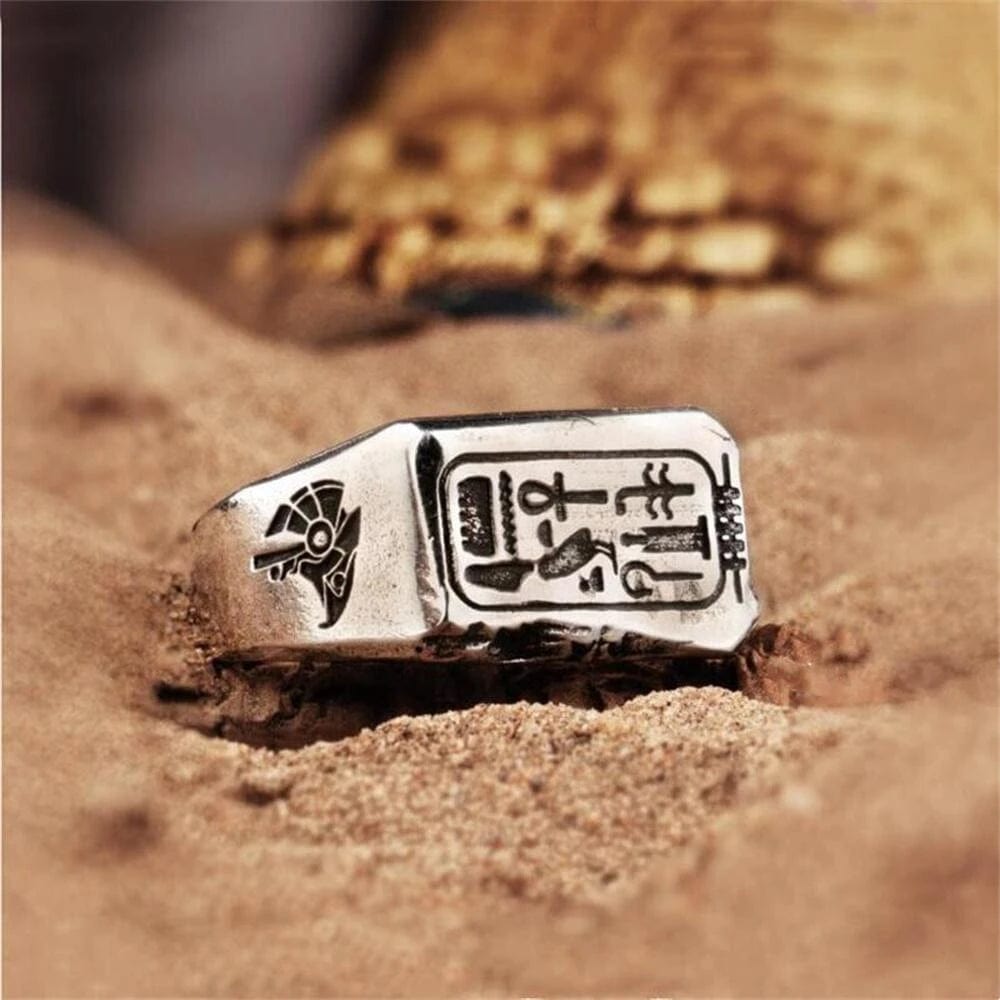 Bague égyptienne homme