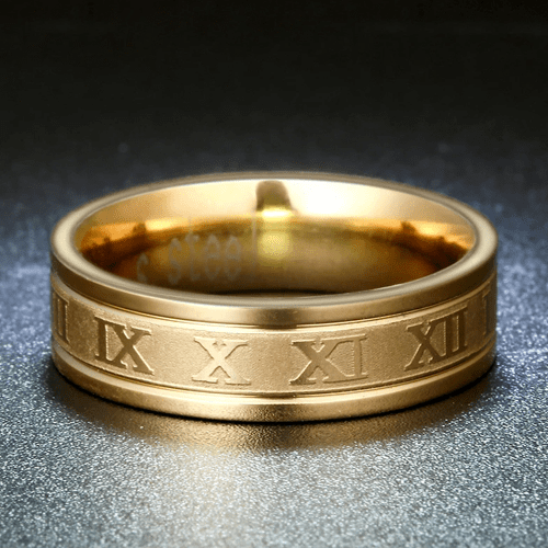 Bague chiffre romain hotsell