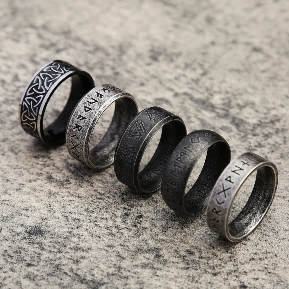 Bague homme argent viking hotsell