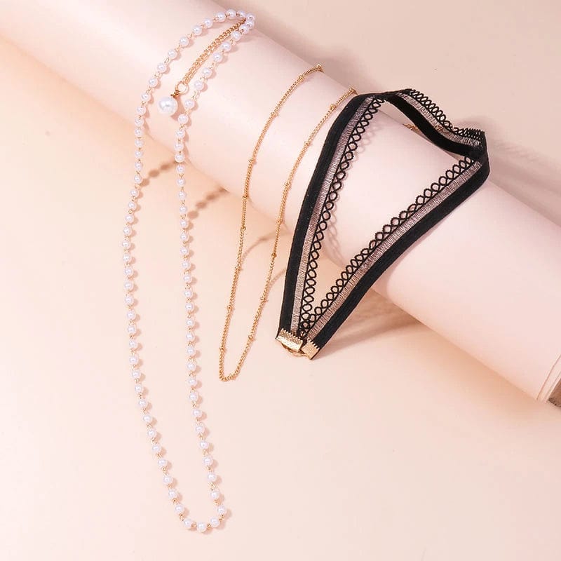 Bijou de jambe perles