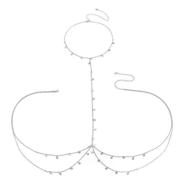 Bijou de poitrine étoiles