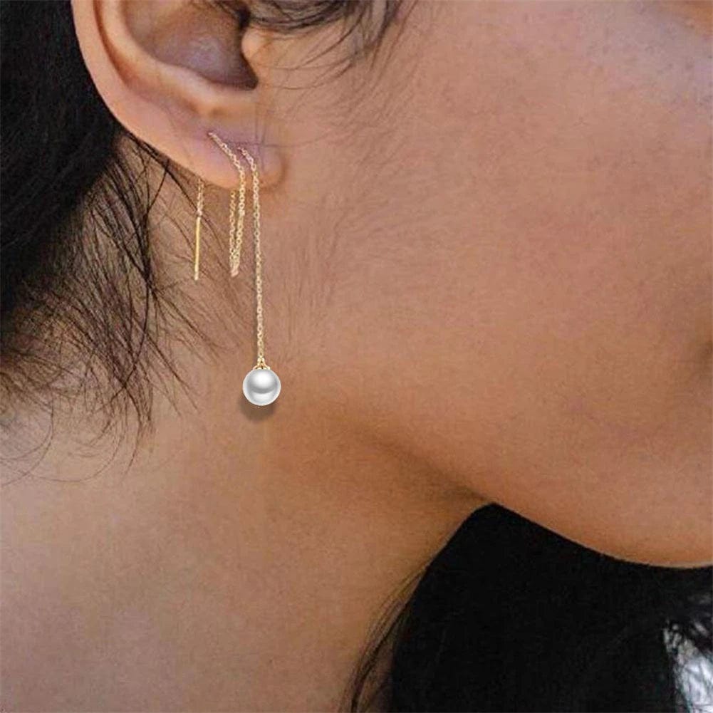 Boucle d'oreille chaine de qualité