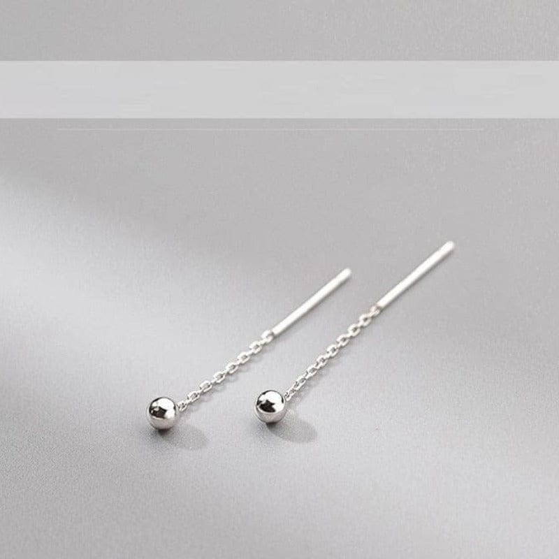 Boucle d&#39;oreille chaine pendante bohème