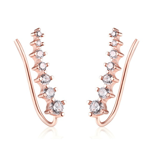 Boucle d&#39;oreille femme grimpante