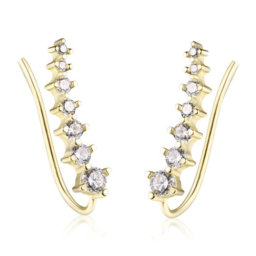 Boucle d&#39;oreille femme grimpante