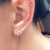 Boucle d&#39;oreille grimpante diamant