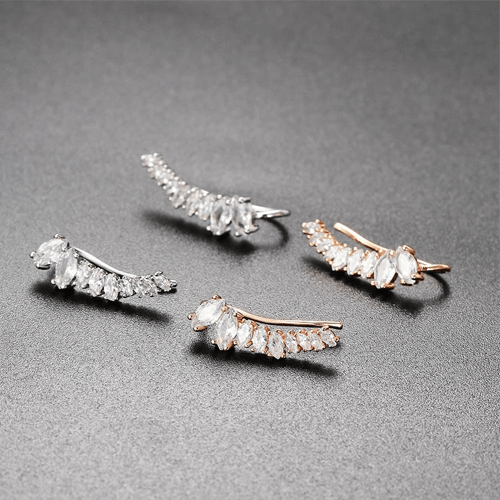 Boucle d&#39;oreille grimpante diamant