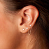 Boucle d’oreille Pendante Diamant