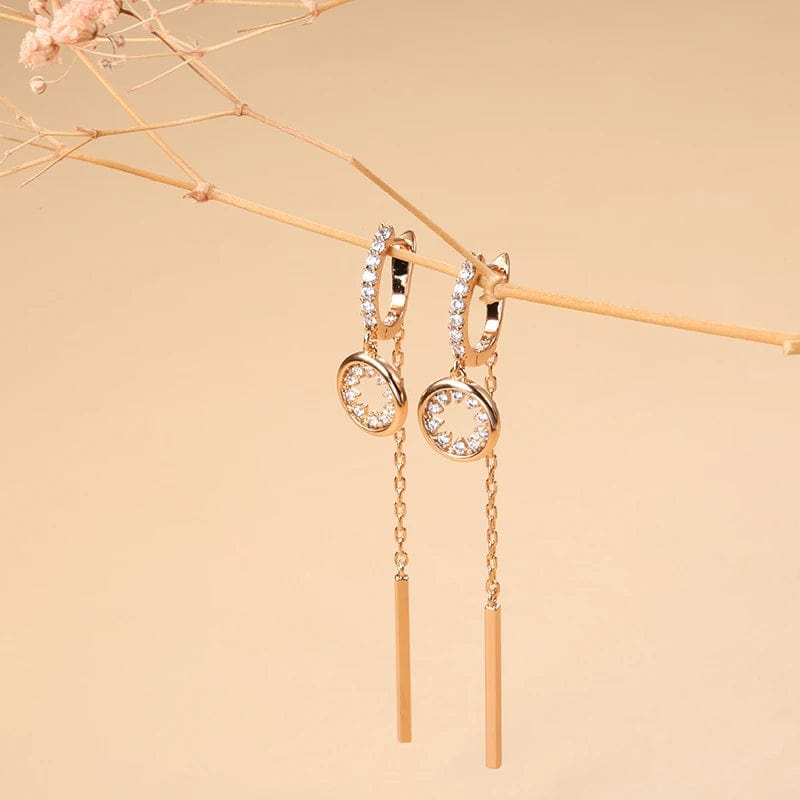 boucles d'oreilles pendantes fantaisies