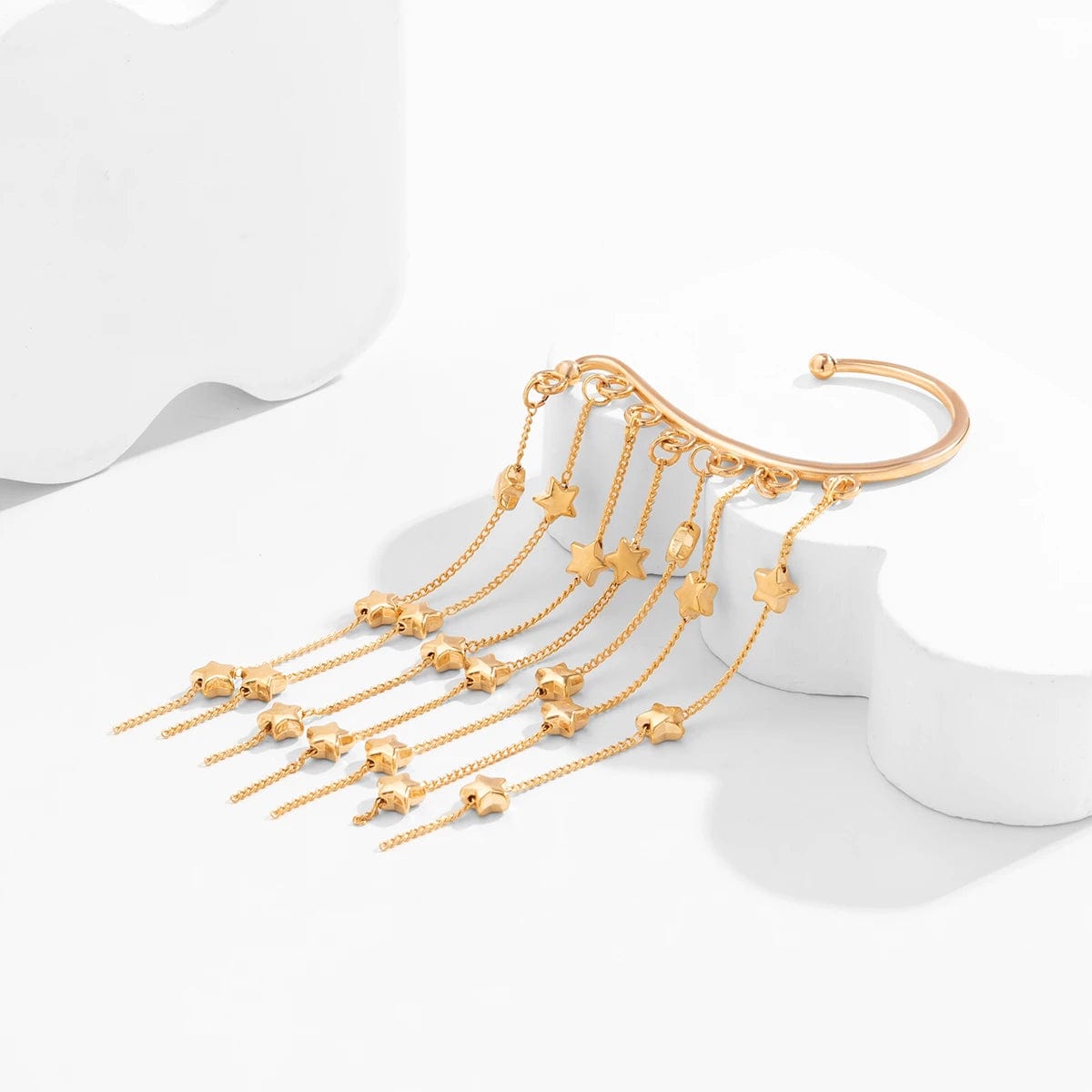 Boucle oreille grimpante etoile