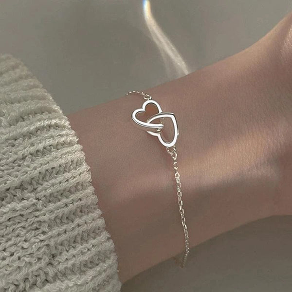 Bracelet chaîne et cœur - Laiton | Kallisto Bijoux Bracelet chaîne et cœur - Laiton | Kallisto Bijoux