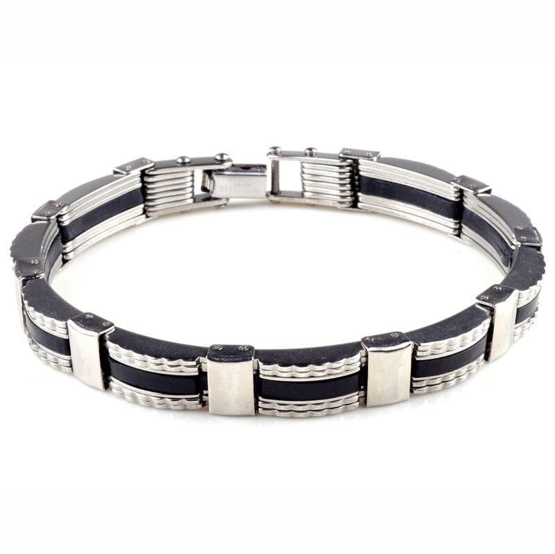 Bracelet Chaîne Homme Chic en Acier