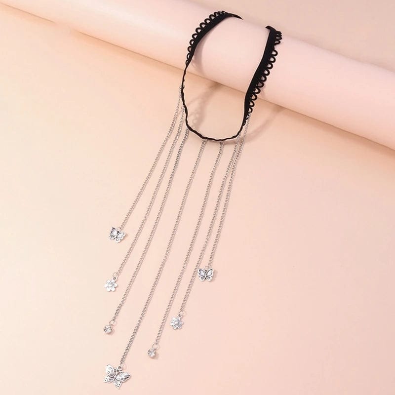 Bracelet de jambe papillons