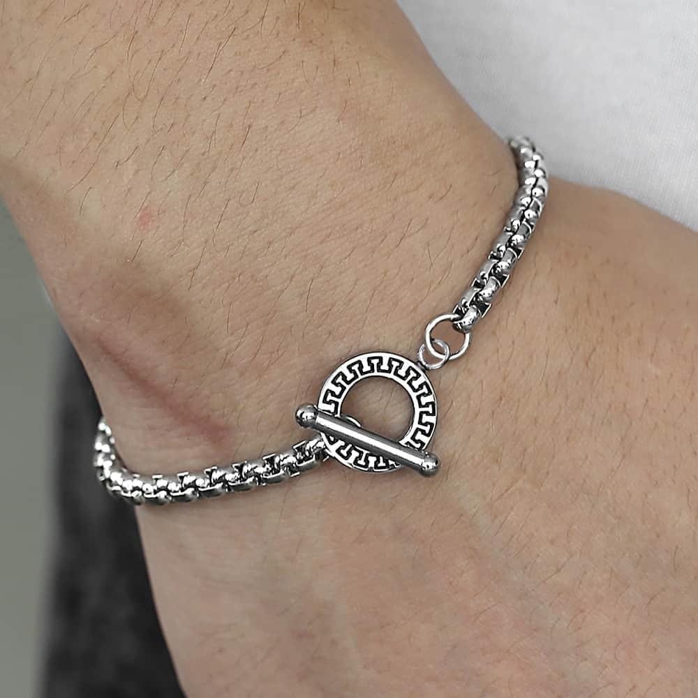 Bracelet Fermoir en T