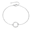 Bracelet fin avec cercle