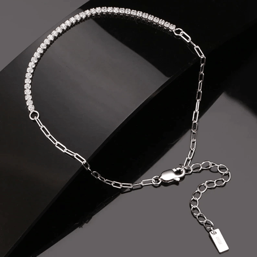 Bracelet fin diamant