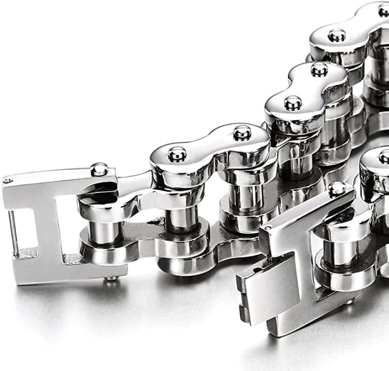 Bracelet Homme Acier Chaine de Moto