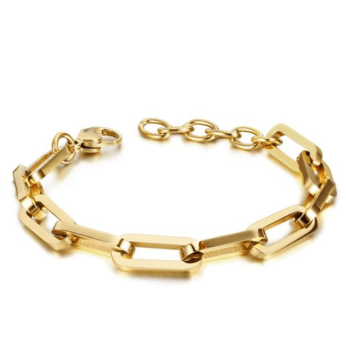 Bracelet maillon rectangle