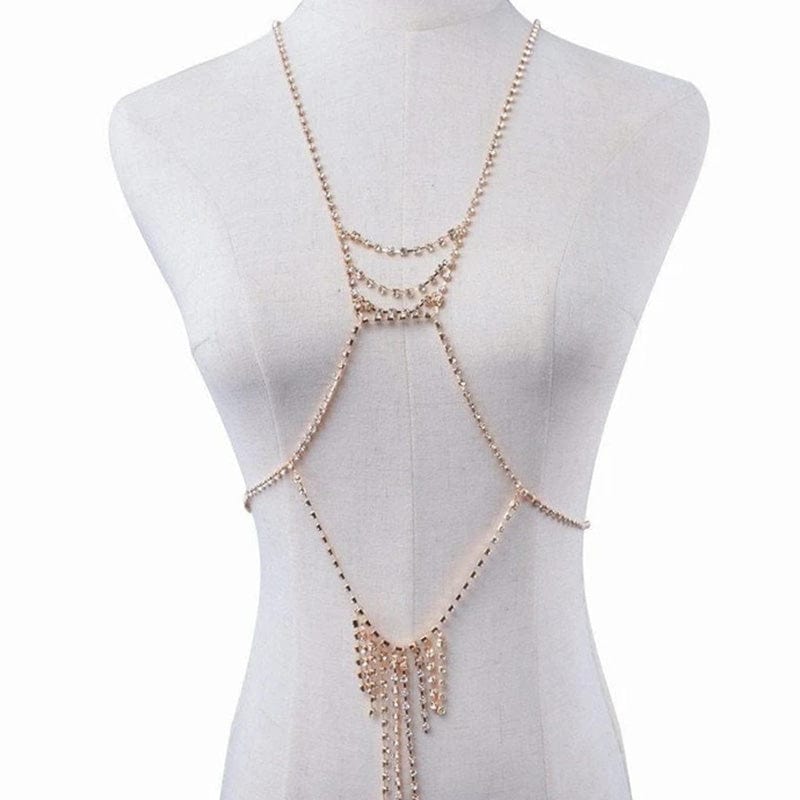 Chaîne de buste strass
