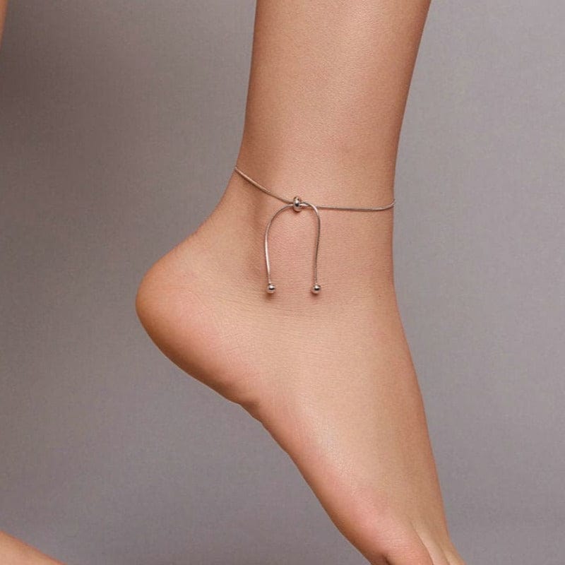 Chaine de cheville argent 30 cm