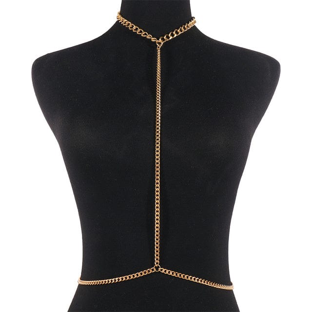 Chaine de corps cou taille