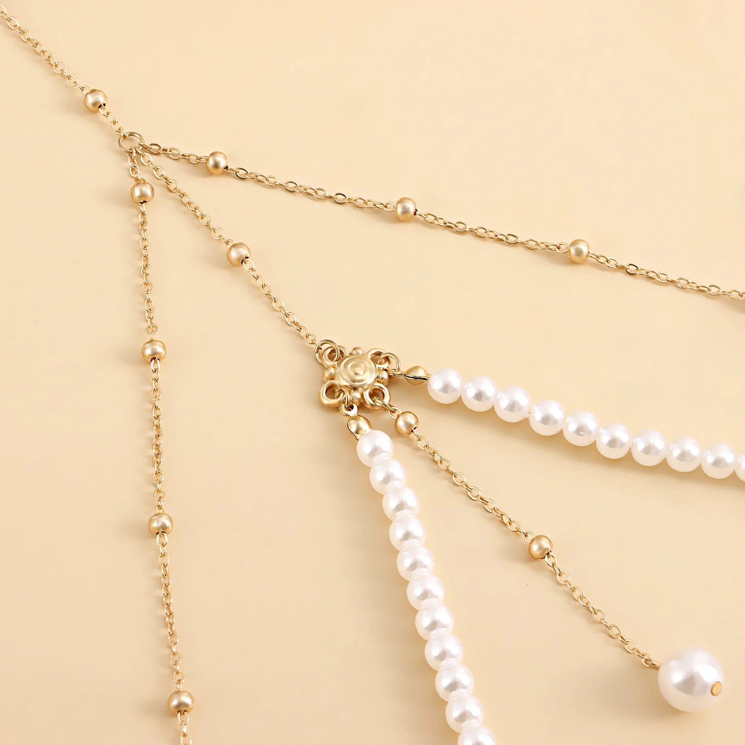 Chaine de cuisse perles