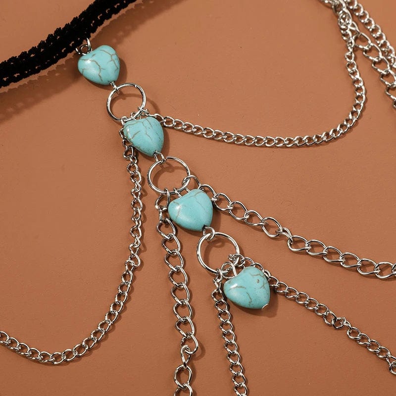 Chaine de Jambe Coeur