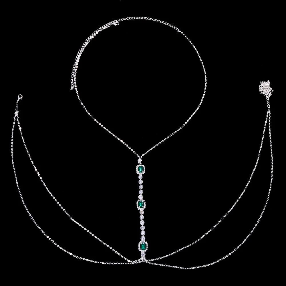 Chaine de seins strass