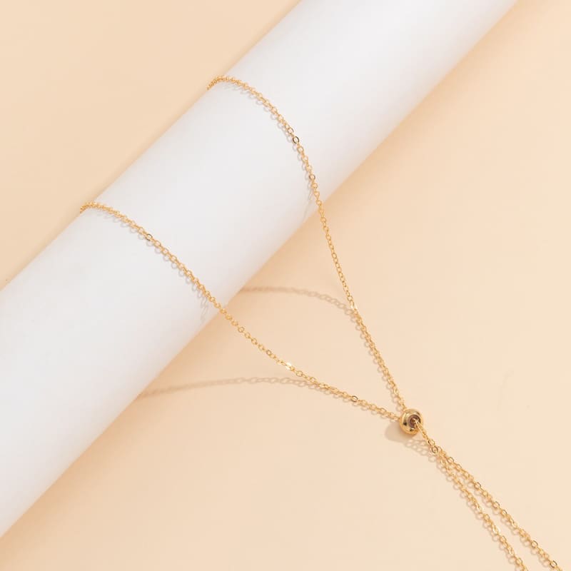 Chaine de taille minimaliste bohème