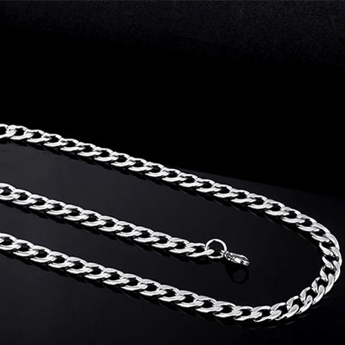 Collier chaine en argent pour homme