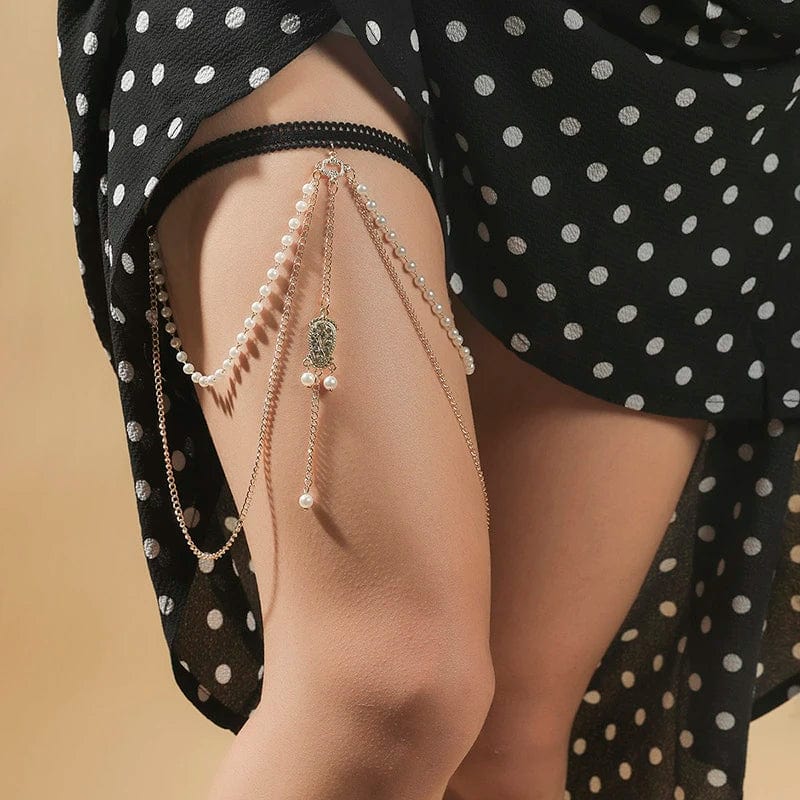 Collier de cuisse glamour