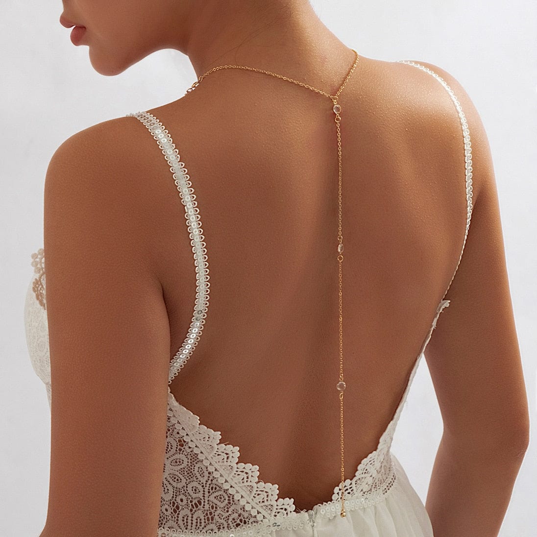 Collier de Dos Mariage Vintage