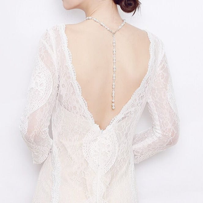 Collier de Dos Perle de Culture