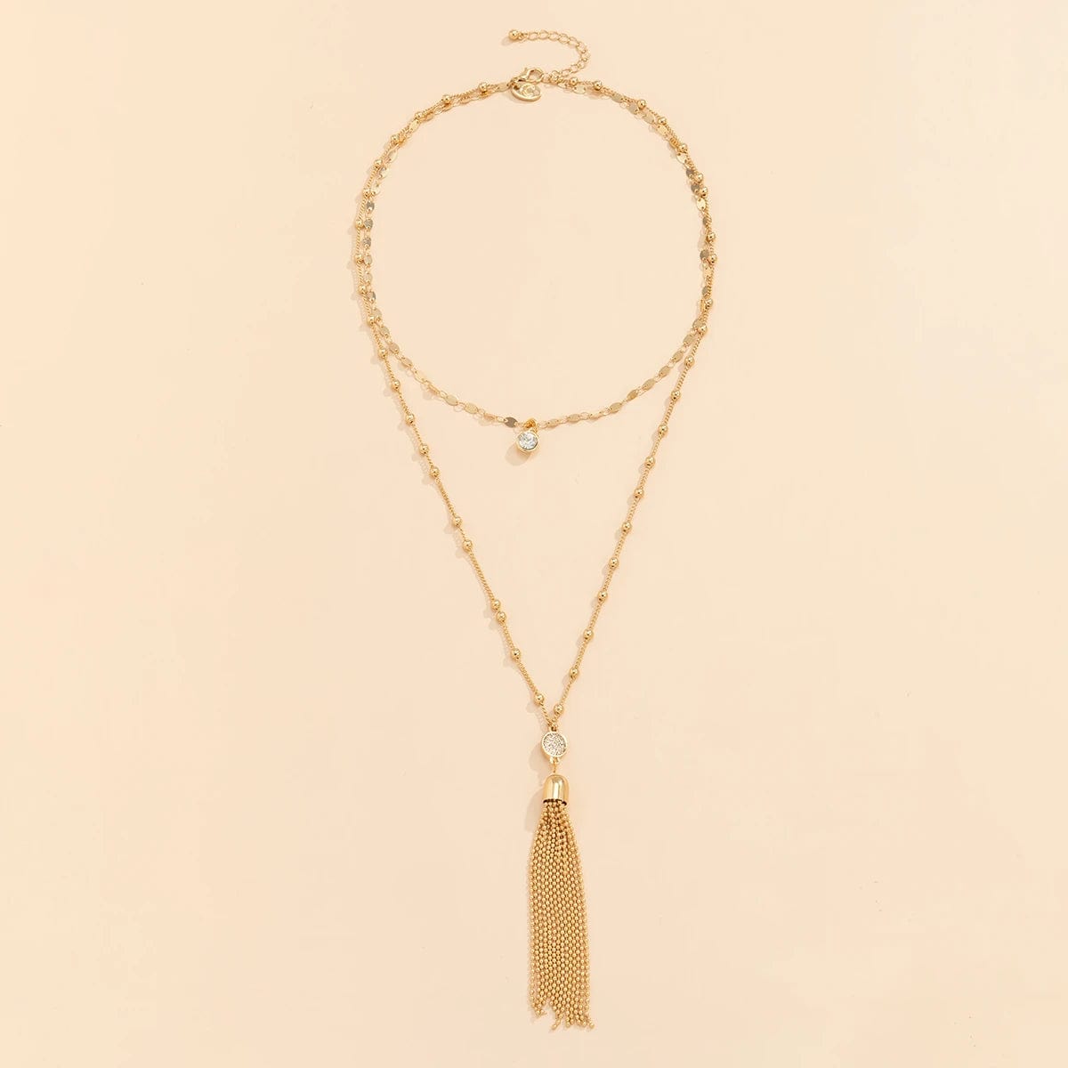 Collier de seins doré