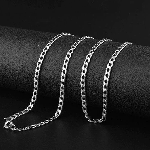 Collier grosse chaine argent