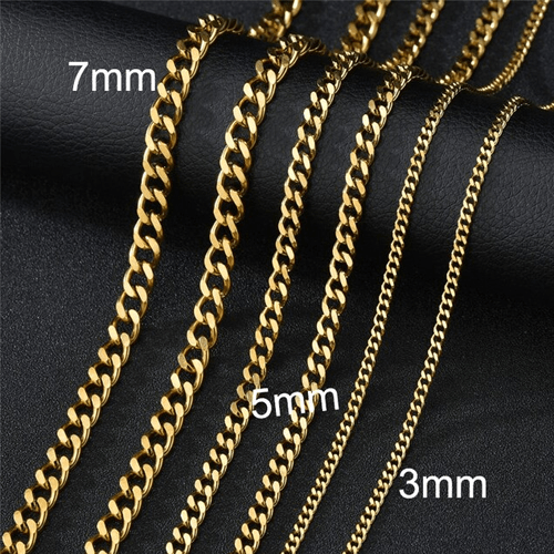 Collier grosse chaine or femme