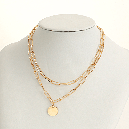 Collier Pendentif WCW Goldberg – Têtes D’épingle – Chaîne 24 Carats – 1ère édition Neuve