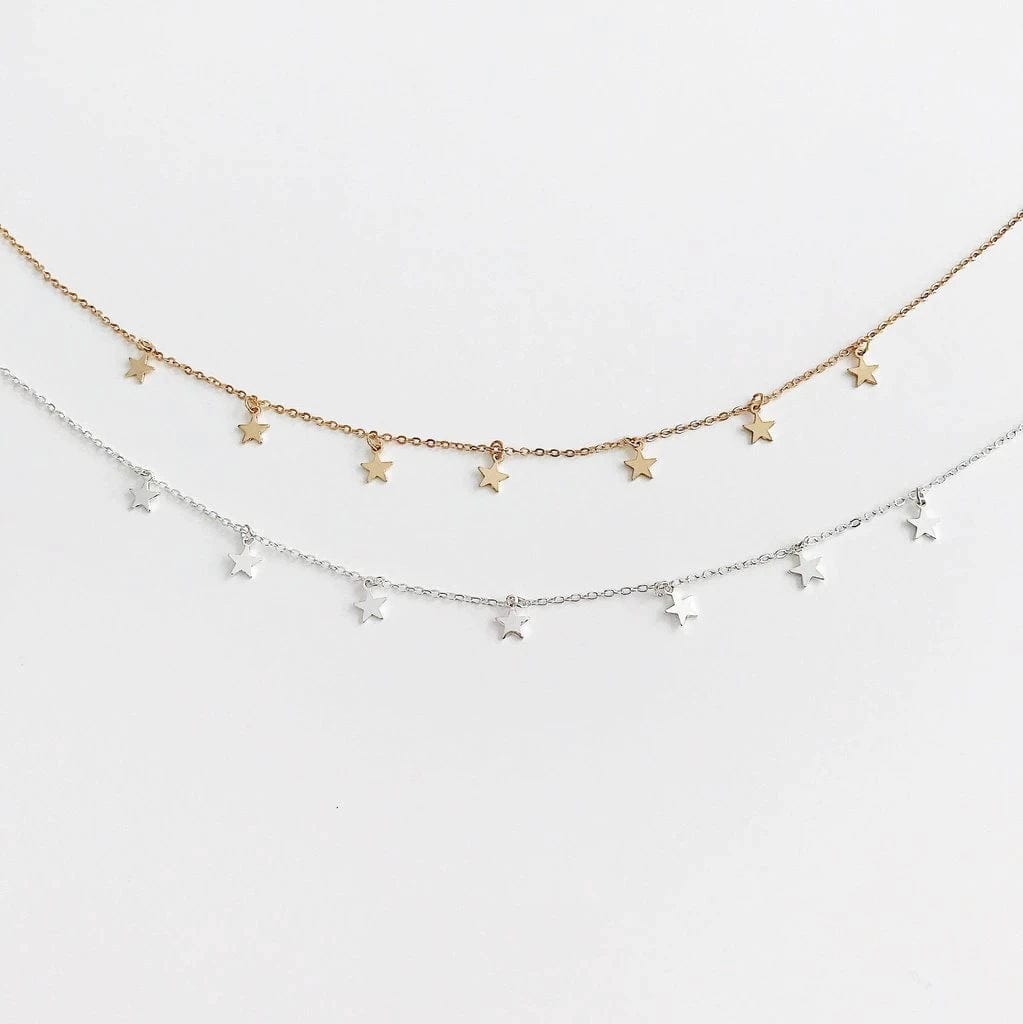 Collier ras de cou étoile